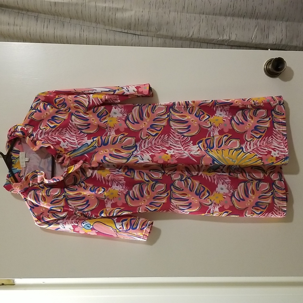 Simply Southern tropical print dress